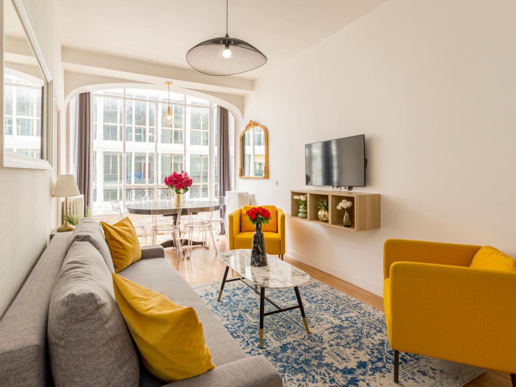 Cozy 3 Bedrooms - Louvre&opéra Appartement Paris