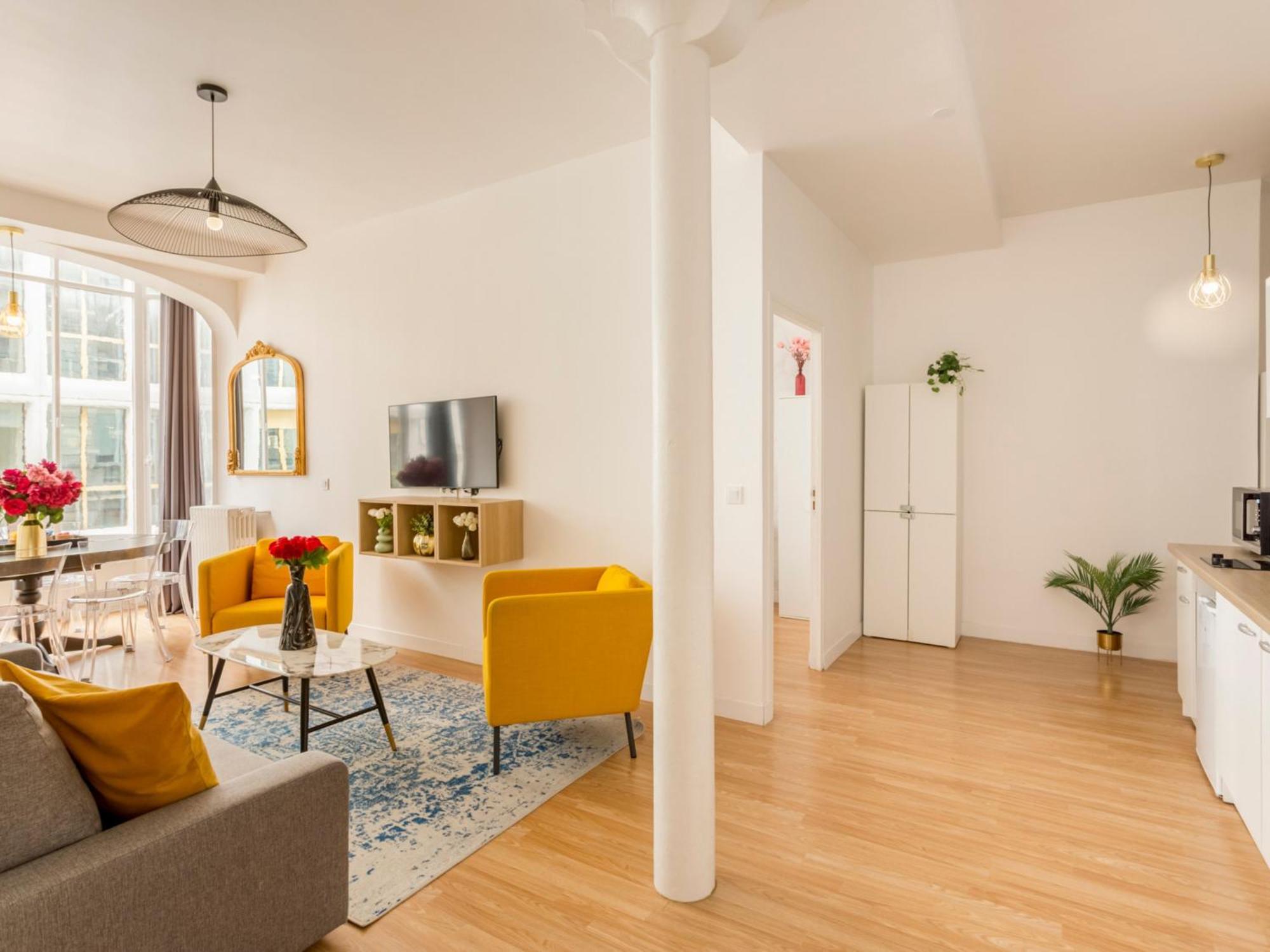 Cozy 3 Bedrooms - Louvre&opéra *